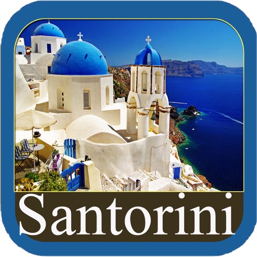 Santorini Island Offline Travel Explorer icon