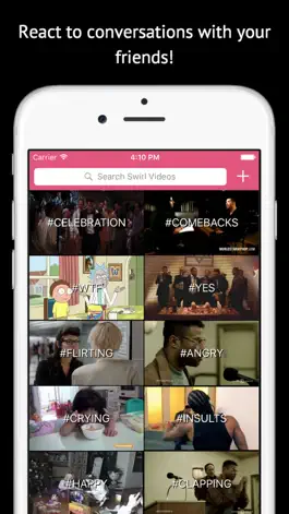 Game screenshot Swirl - React with Videos + GIFs mod apk