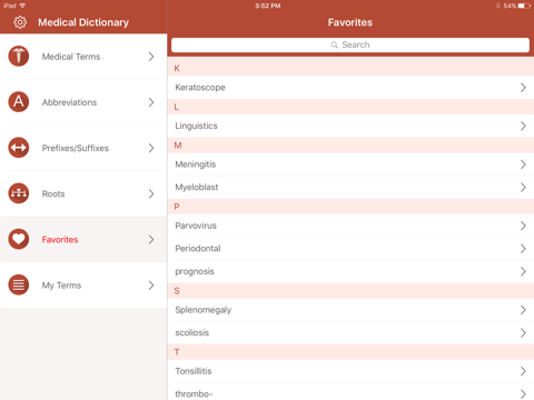 Screenshot #6 pour My Medical Dictionary
