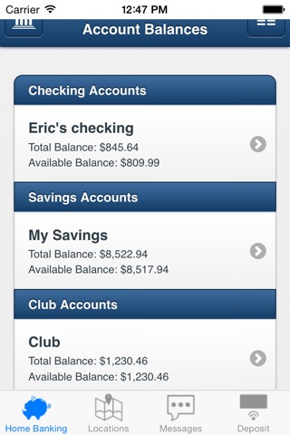 Sweet Home FCU screenshot 2