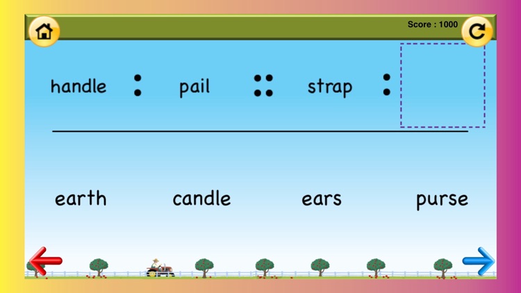 1st Grade Word Analogy for classrooms and home school screenshot-4