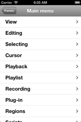 Shortcuts for Sony Acid Pro screenshot 3