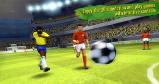 striker soccer brazil: lead your team to the top of the world iphone screenshot 3