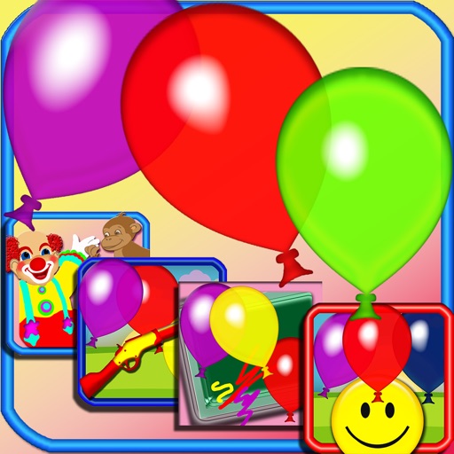 Balloons Colors Preschool Learning Experience All In One Games Collection icon