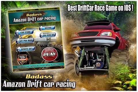 Badass Amazon Drift car racing : Free screenshot 2