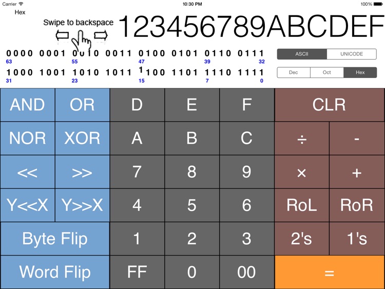 Calculator HD: Programmer