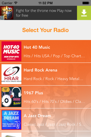 Radio Online - Listen Free Live Stream Radio and Music screenshot 2