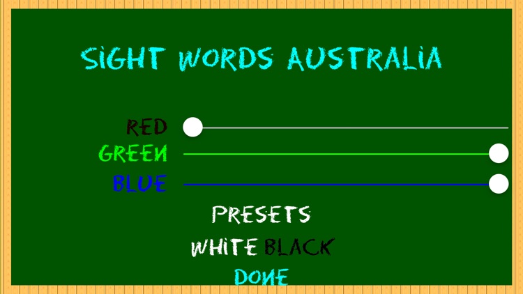 Sight Words Australia Home Edition VIC/WA/NT
