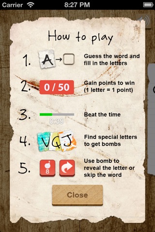 iLetterz: Guess Words by Definition screenshot 2