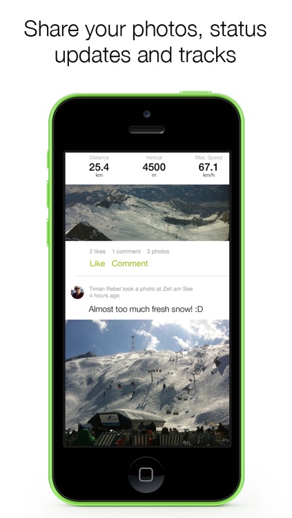Snowciety - the social network for skiers and snowboarders