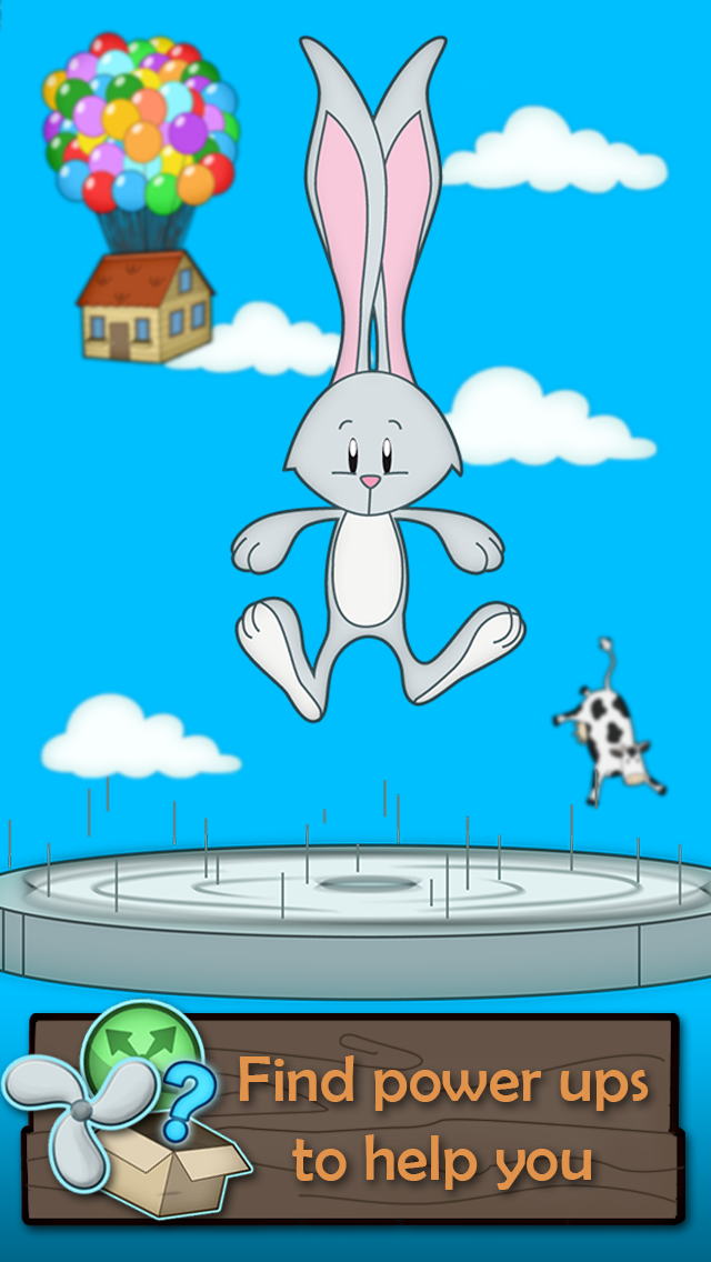 空飛ぶウサギ 無料ゲーム ' 無料アプリのおすすめ画像3