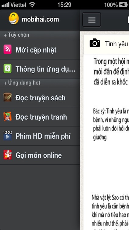 MobiHai - doc xem hinh,anh,phim,clip,video,hai,huoc,cuoi,vui,hot screenshot-3