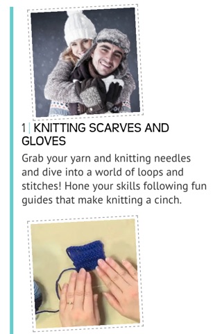 Knitting Scarves & Gloves screenshot 2