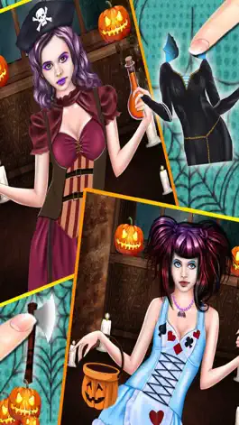 Game screenshot Halloween Monster Girl Makeover apk