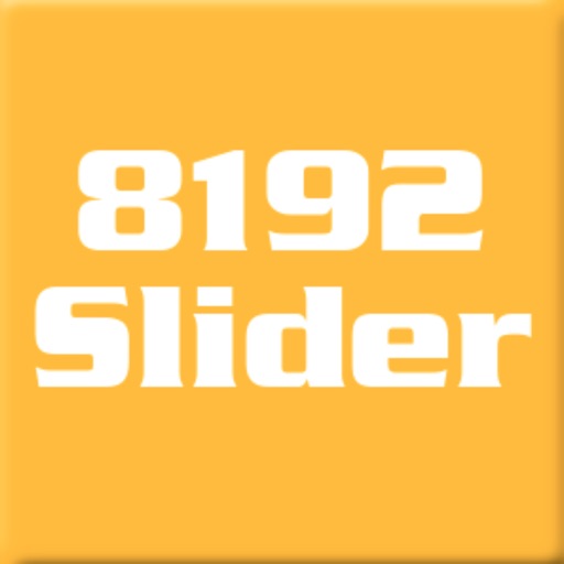 8192 Slider 5x5 Number Puzzle Game