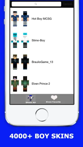 Game screenshot Animated Boy Skins for Minecraft PE FREE apk