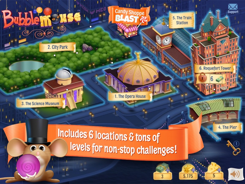 Bubble Mouse City Adventure & Candy Shoppe Blast screenshot 7