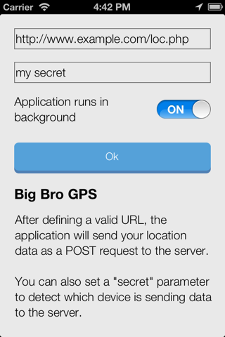 Big Bro GPS screenshot 2