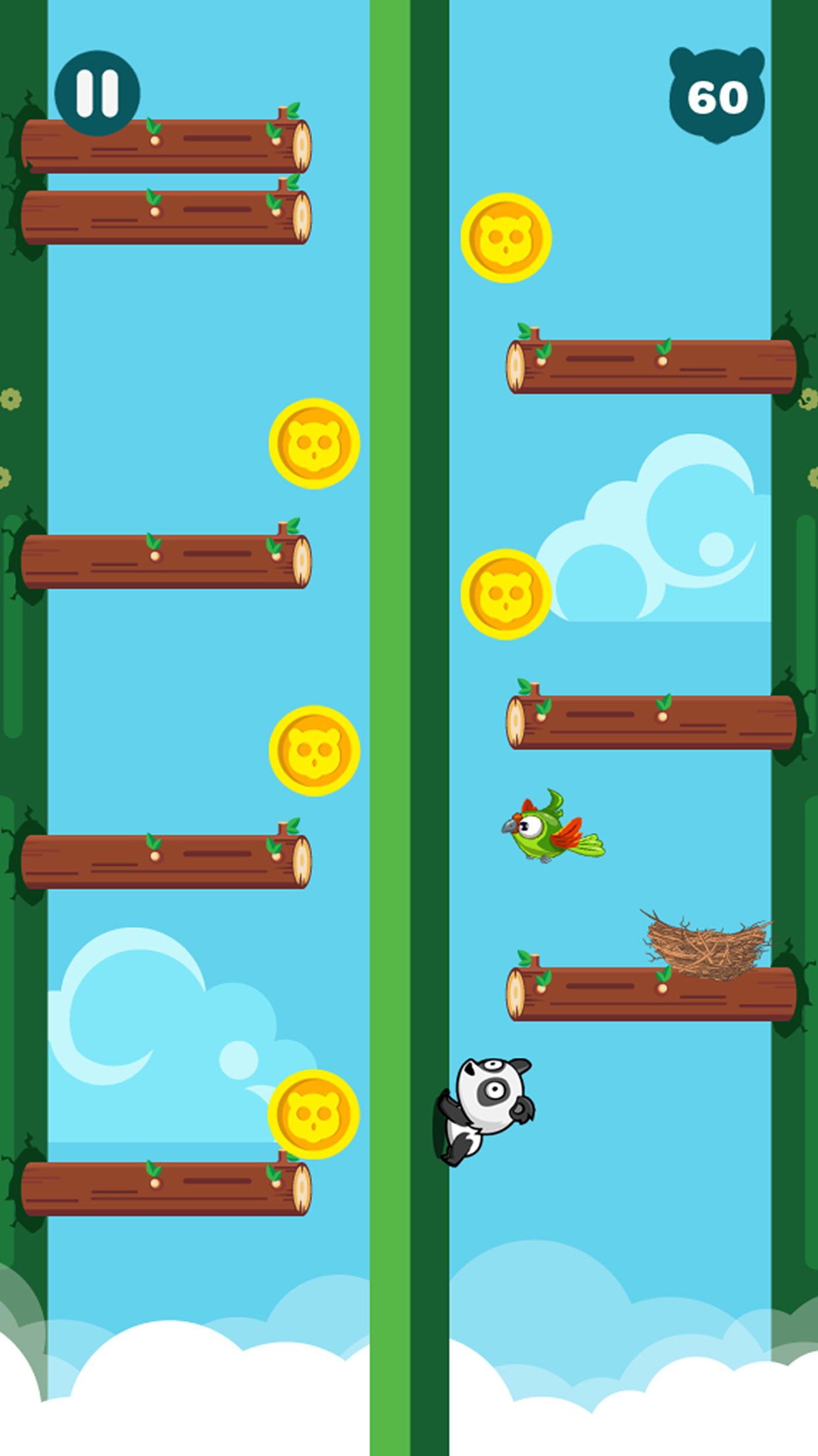 Panda Climb : Impossible screenshot 3
