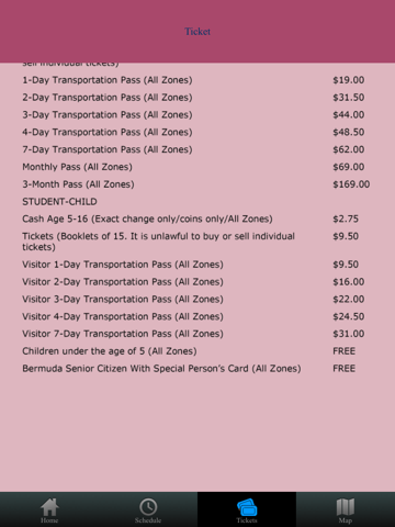 Screenshot #4 pour Bermuda Bus Schedule