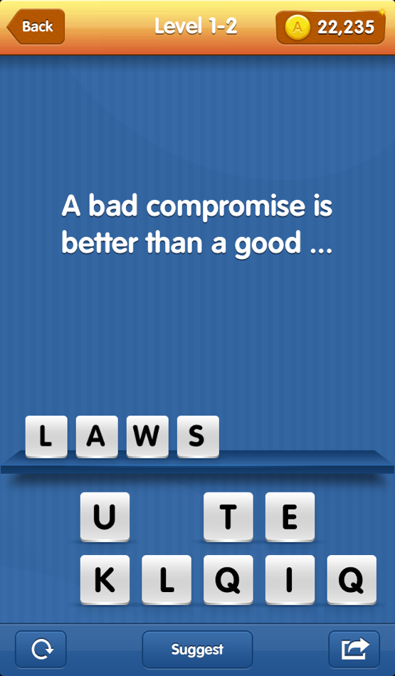 #2. Complete Proverb - Great Challenge for your Brain and Erudition. Fascinating intellectual game (iOS) 由: Anton Kartunov