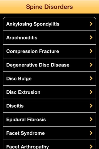 All Spine Disorders screenshot 2