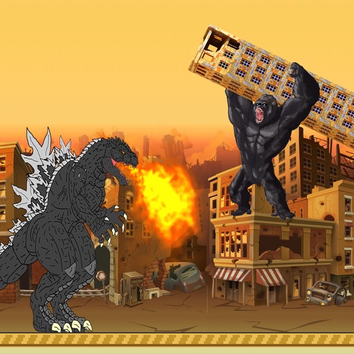 Godzilla vs. King Kong City Wrecking Monsters icon