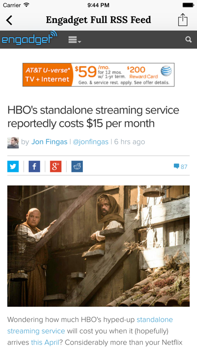 Screenshot #3 pour Flippy Reader for Feedly