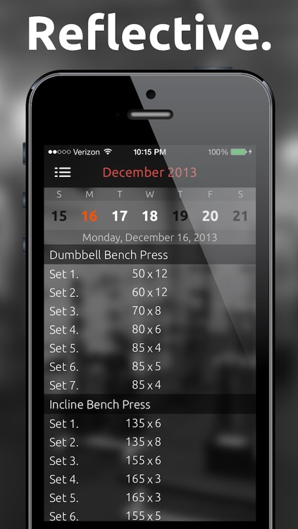 Fitted Lifts - Workout log and exercise tracker for bodybuilding and weight training screenshot-4