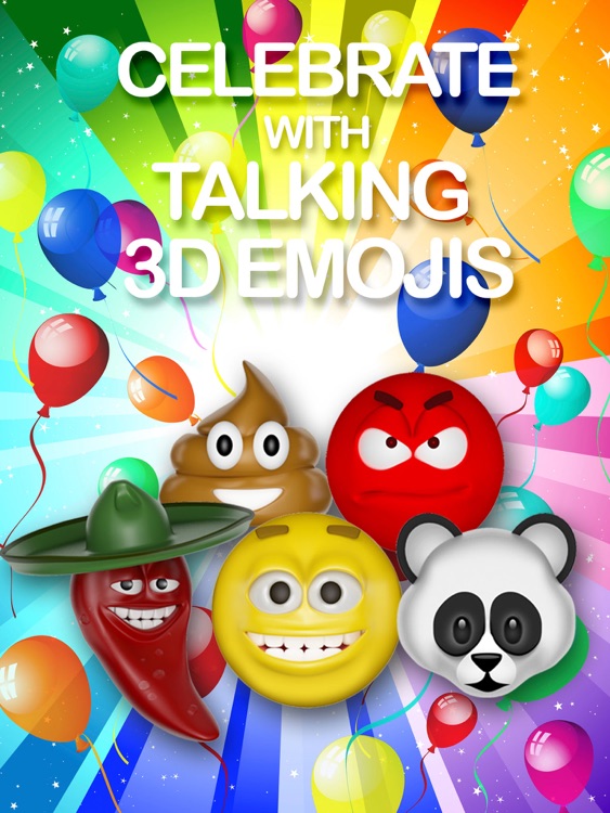 Emoji Party - Talking Emoji Free Video Maker for YouTube, Text, WhatsApp, Kik, Viber, Tango, ooVoo, iFunny, WeChat plus Tumblr