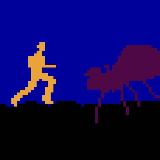 Nude Man: Running through the Forest iOS App