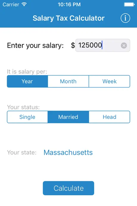 Salary Tax Calculator