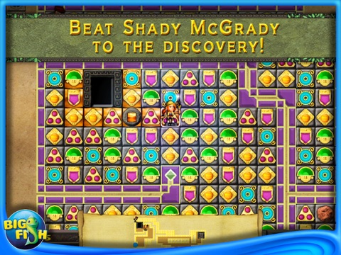 Jewels of Cleopatra 2: Aztec Mysteries HD - A Match 3 Puzzle Adventure screenshot 3