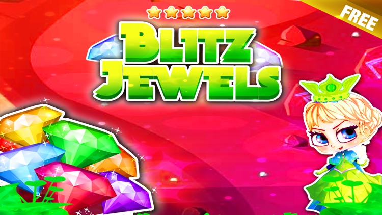 Blitz Jewel's Match-3 - diamond game and kids digger's quest hd free