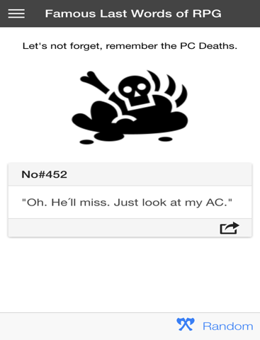 Screenshot #6 pour Famous Last Words of RPG Lite