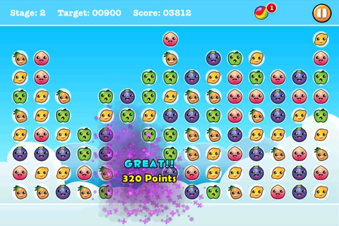 Burst Fruits Mania! - Tap Match Puzzle Blast! screenshot 4