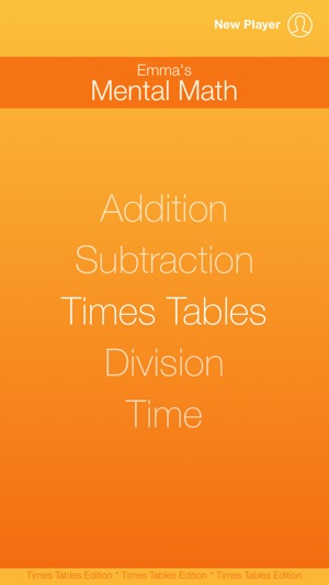 Mental Math - Times Tables Free