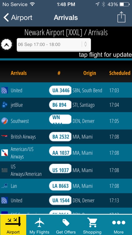 Newark Airport Pro (EWR) Flight Tracker Liberty