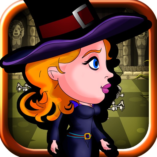 Fantasy Magic Temple Puzzle Run - An Angry Little Witch Survival Adventure Saga