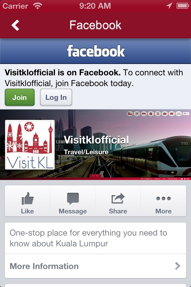 VisitKL screenshot 2