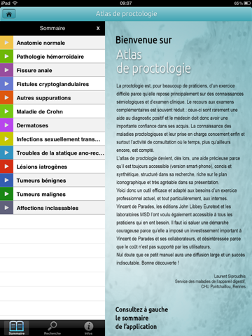 Screenshot #5 pour Atlas de proctologie