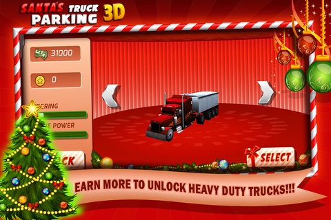 Santa Truck Parking 3D- Exciting & Addictive Driving Game screenshot 2