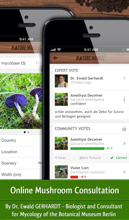 Mushrooms PRO - NATURE MOBILE - For Safe Enjoyment!
