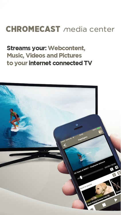 Media Center for Chromecast