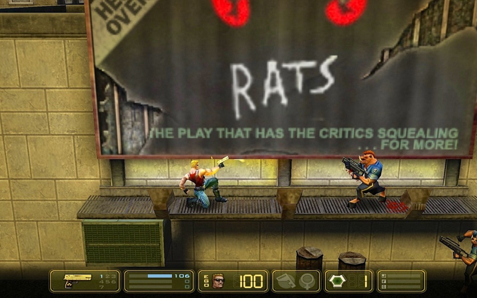 #1. Duke Nukem: Manhattan Project (macOS) 由: Spawn Studios, Lda