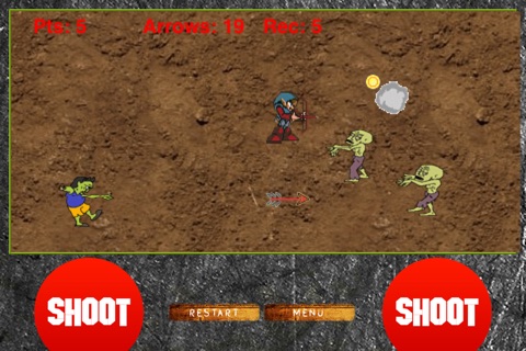 Walking Zombies Tilt - Free New Scary Dead Zombie Defense Game screenshot 3