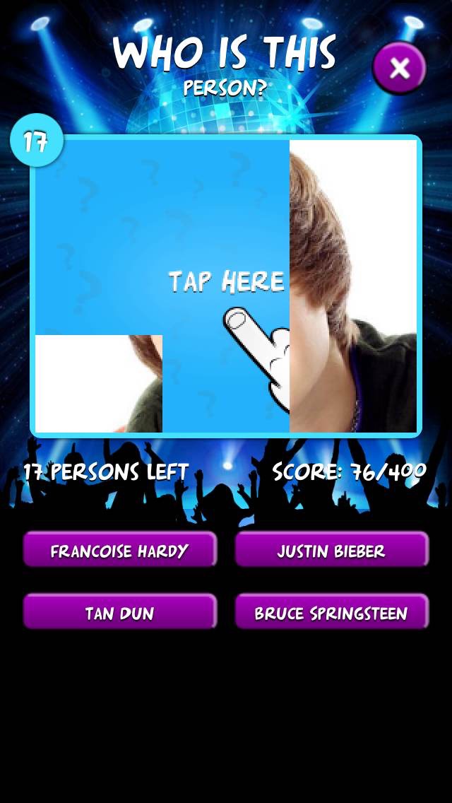 Screenshot #3 pour meilleurs chanteurs Quiz - jeu de musique gratuit
