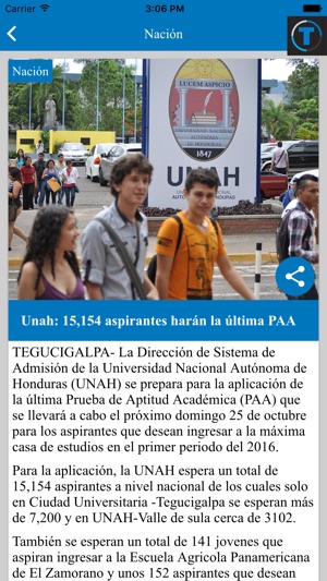 Diario Tiempo Honduras(圖3)-速報App