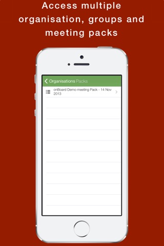 onBoard - Manage your meeting & boardroom packs screenshot 2