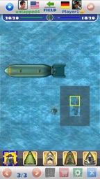 Screenshot of Naval Warfare Multi-shot